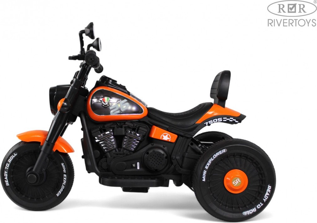 Детский автомобиль RiverToys G500GG (оранжевый) — фото 2