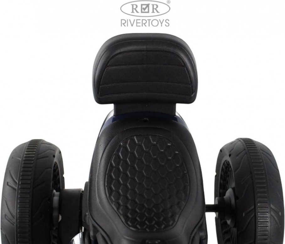 Детский автомобиль RiverToys G500GG (синий) — фото 6