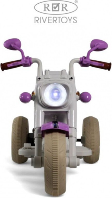Детский автомобиль RiverToys G500GG-A (фиолетовый) — фото 3