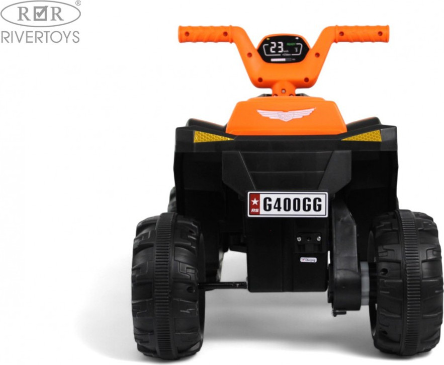 Детский автомобиль RiverToys G400GG (оранжевый) — фото 4