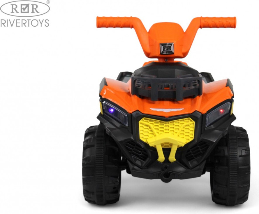 Детский автомобиль RiverToys G400GG (оранжевый) — фото 3