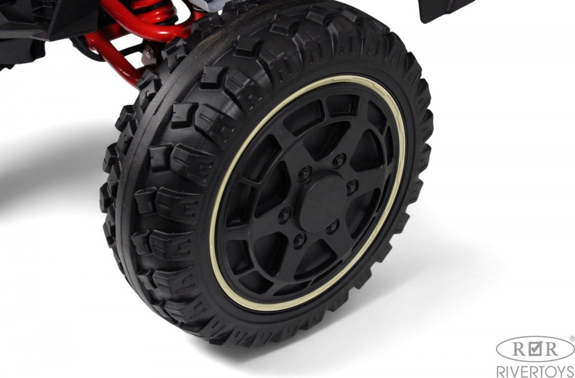 Детский автомобиль RiverToys Z707ZZ (бежевый) — фото 4