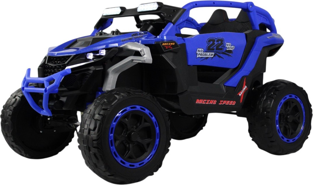 Детский автомобиль RiverToys K707AM (синий)