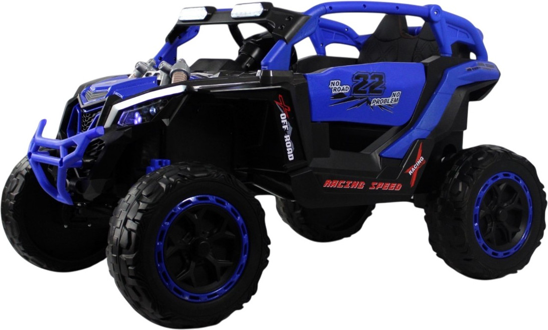 Детский автомобиль RiverToys K707AM-A (синий)