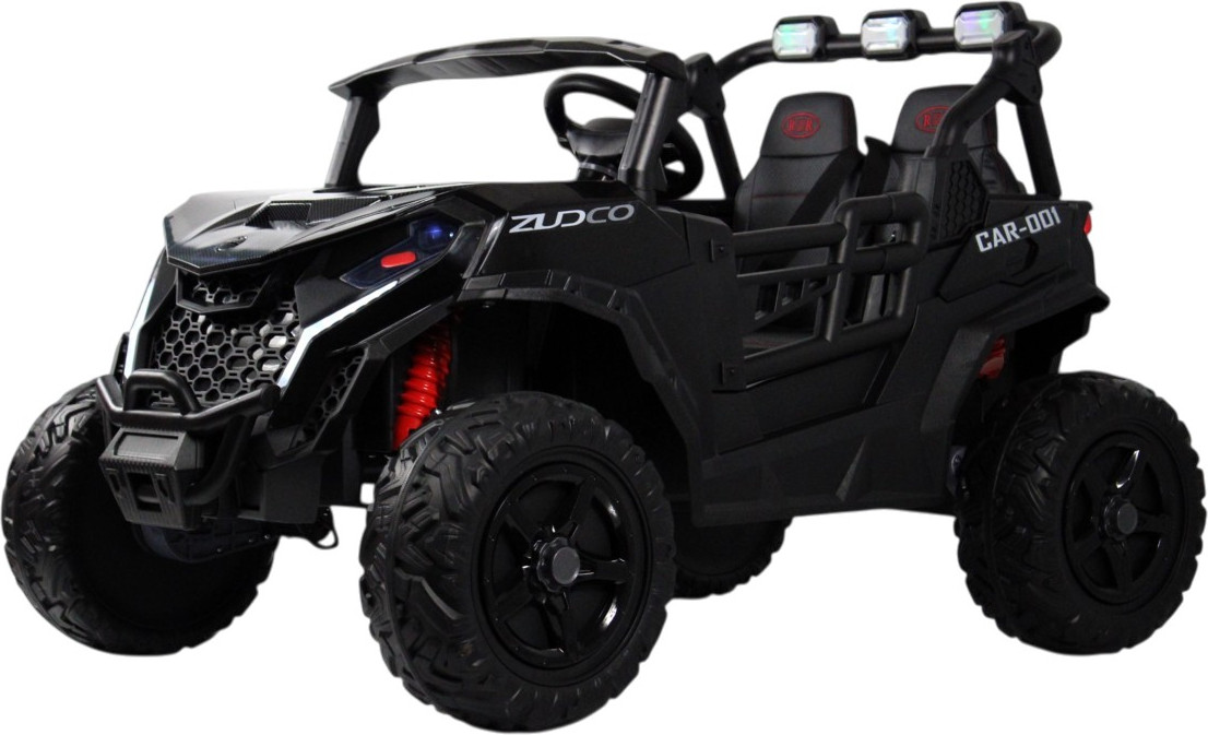 Детский автомобиль RiverToys K555KK 4WD 24V (черный)
