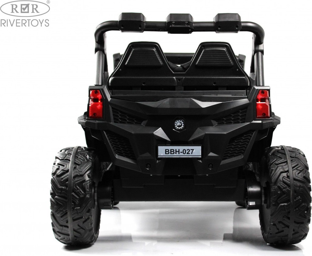 Детский автомобиль RiverToys K777KK LUX 4WD (зеленый) — фото 2