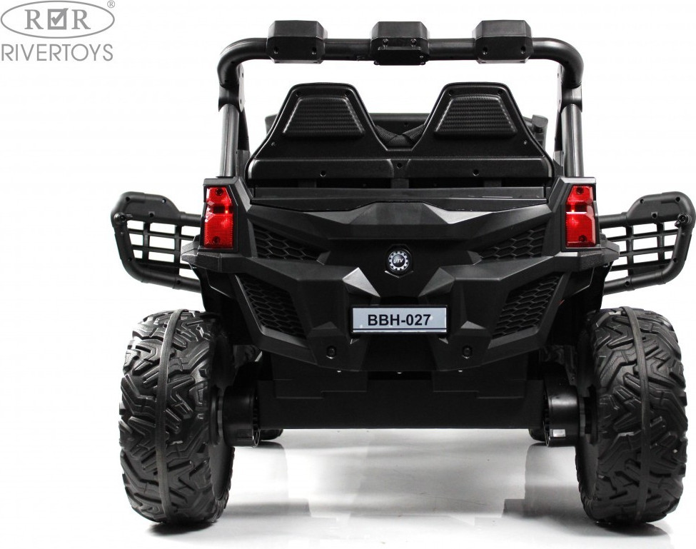 Детский автомобиль RiverToys K777KK LUX 4WD (кремовый) — фото 3
