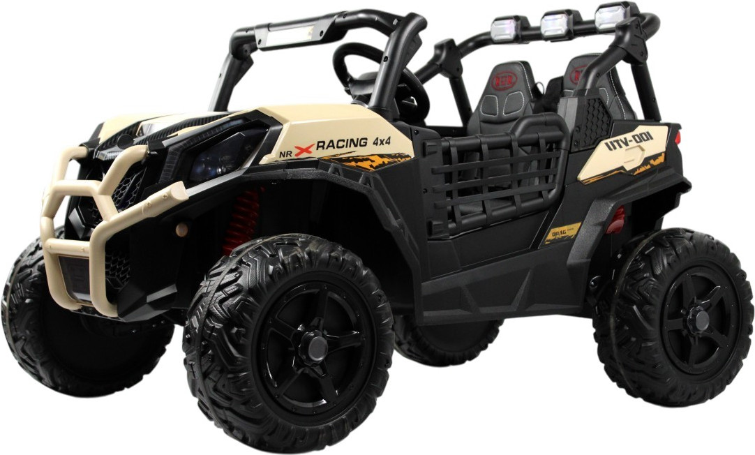 Детский автомобиль RiverToys K777KK LUX 4WD (кремовый)