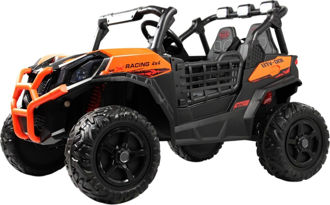 Детский автомобиль RiverToys K777KK LUX 4WD (оранжевый)