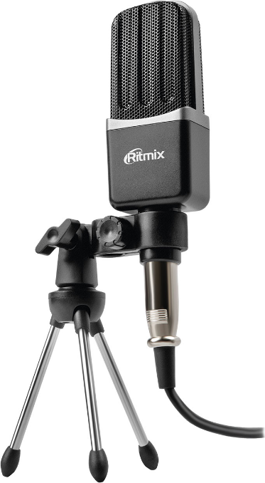 Микрофон Ritmix RDM-123 (черный) — фото 2