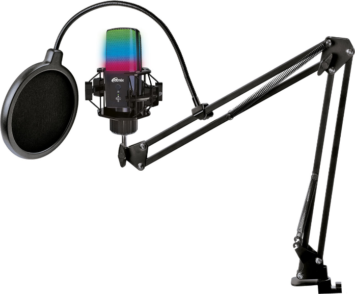 Микрофон Ritmix RDM-270 (черный)