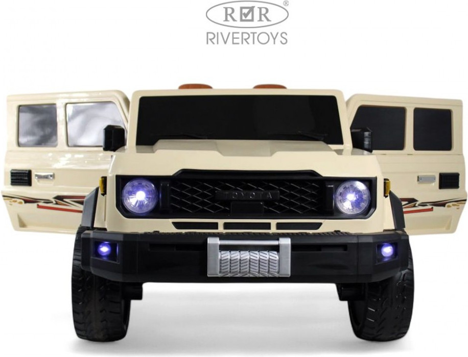 Детский автомобиль RiverToys Pick-Up / E555KX (хаки) — фото 5