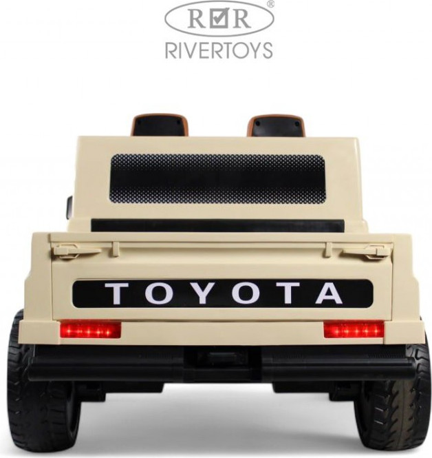 Детский автомобиль RiverToys Pick-Up / E555KX (хаки) — фото 6