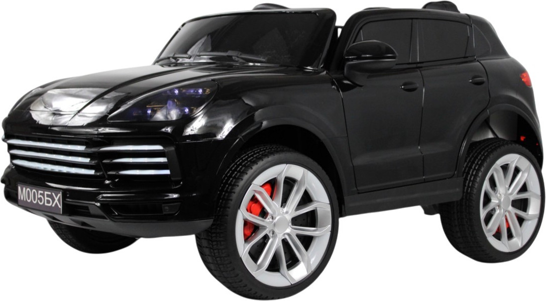 Детский автомобиль RiverToys М005БХ (черный глянец)