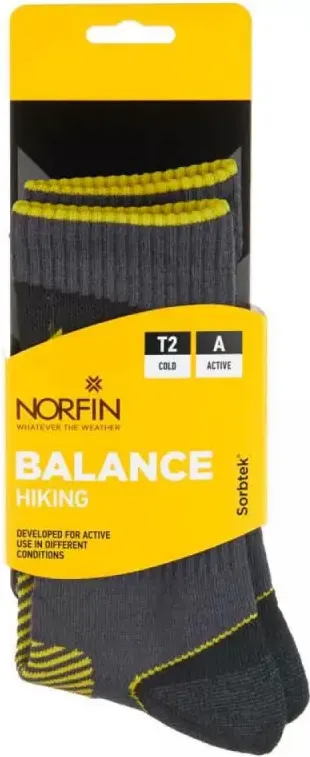 Носки Norfin T2a Balance Hiking Crew / 304723-03L (р.42-44) — фото 5