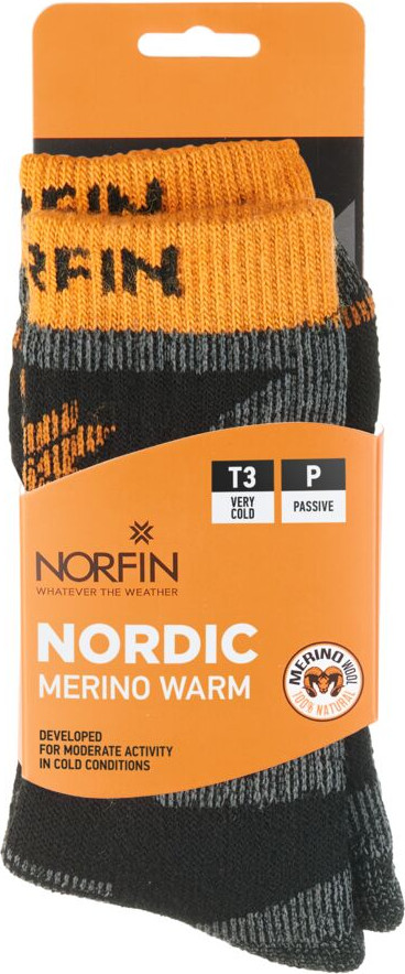 Носки Norfin T3p Nordic Merino Warm Crew / 304736-02M (р.39-41) — фото 4
