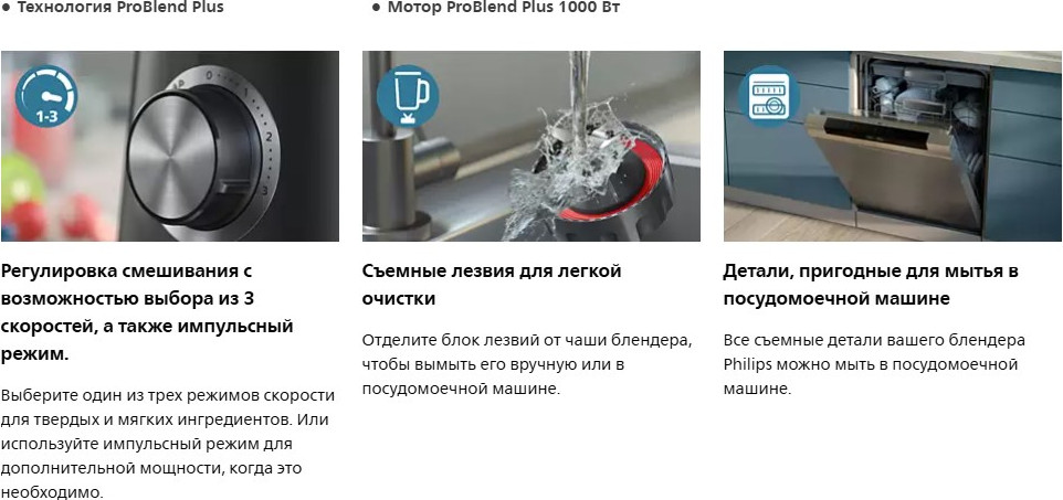 Блендер стационарный Philips HR3020/20 — фото 2