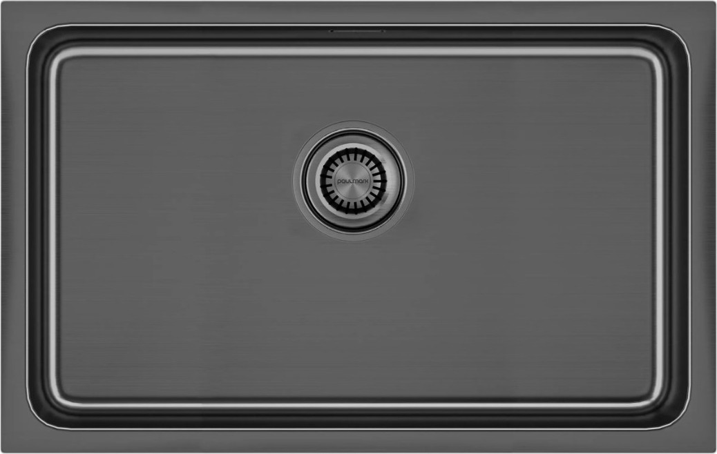 Мойка кухонная Paulmark PM307444-GM