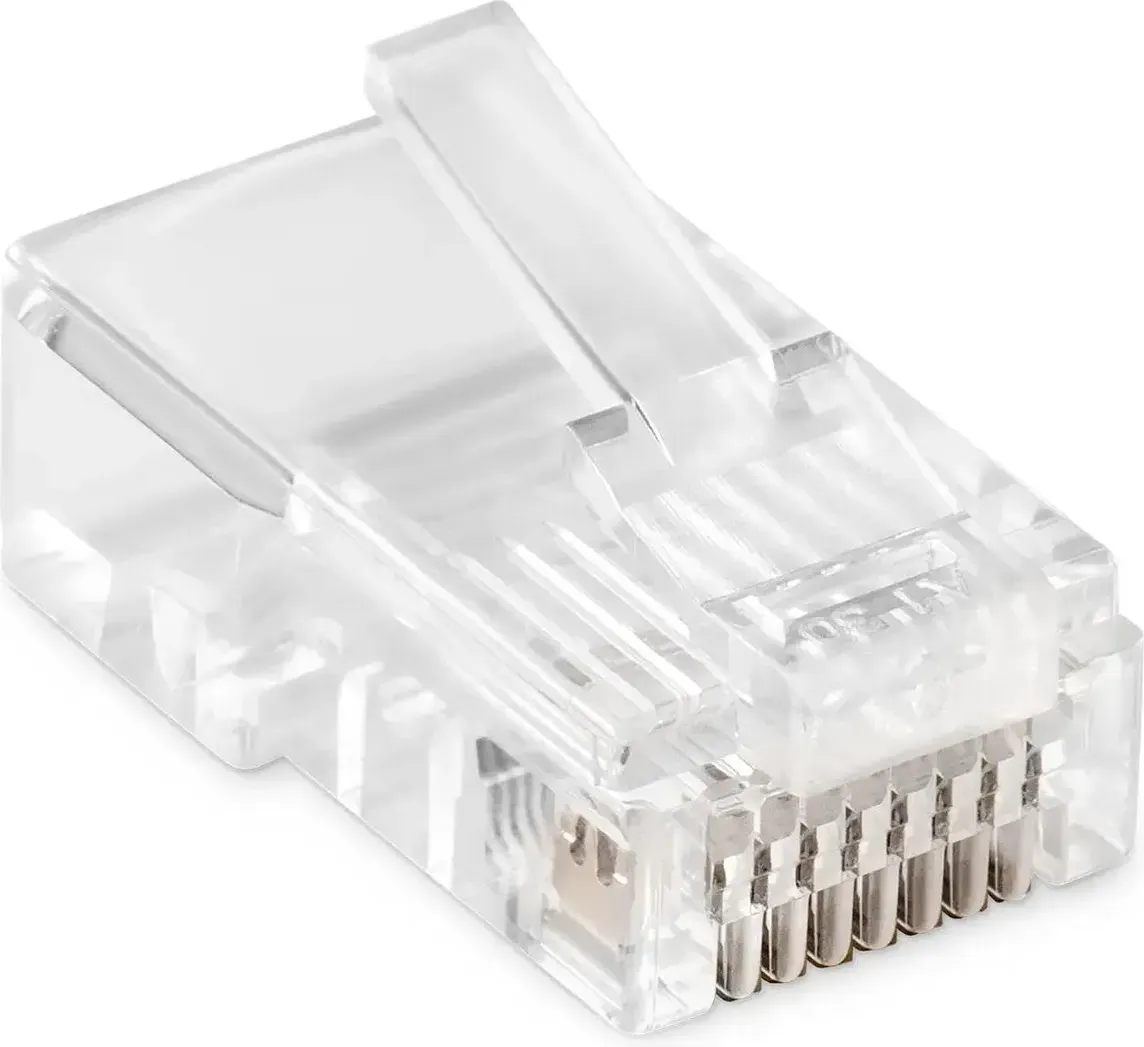 Коннектор Buro BU-CONRJ45-50PCS (50шт, прозрачный) — фото 2