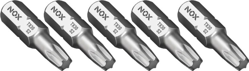 Набор бит Nox Corebit С6.3 Tx30-25 / 332330-5B (5шт)