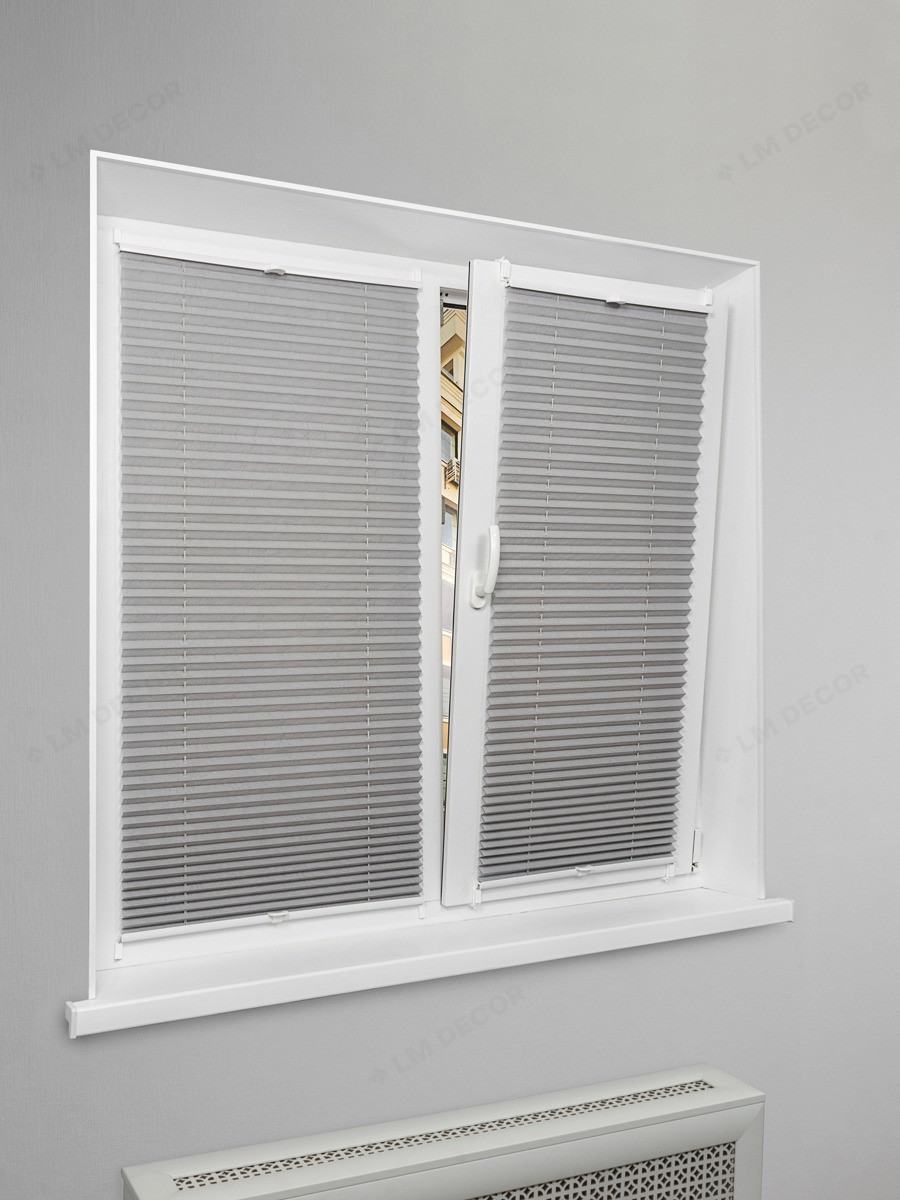 Штора-плиссе Lm Decor PK 260-05 43х160 (серый)