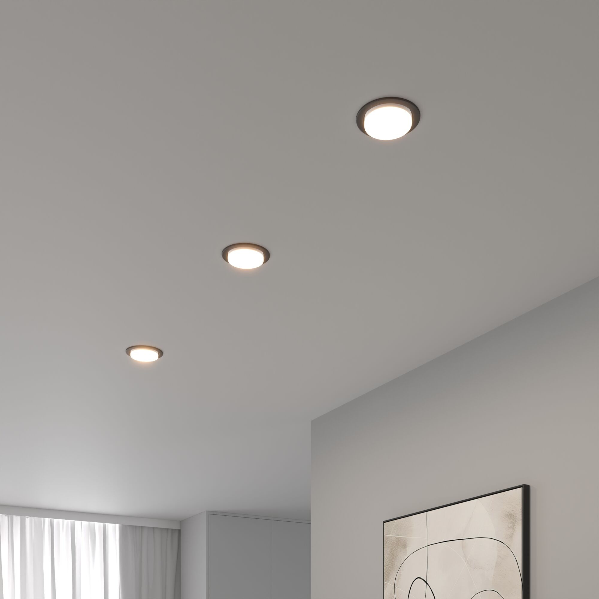 Точечный светильник Elektrostandard Circu 1035 GX53 WH (черный) — фото 3
