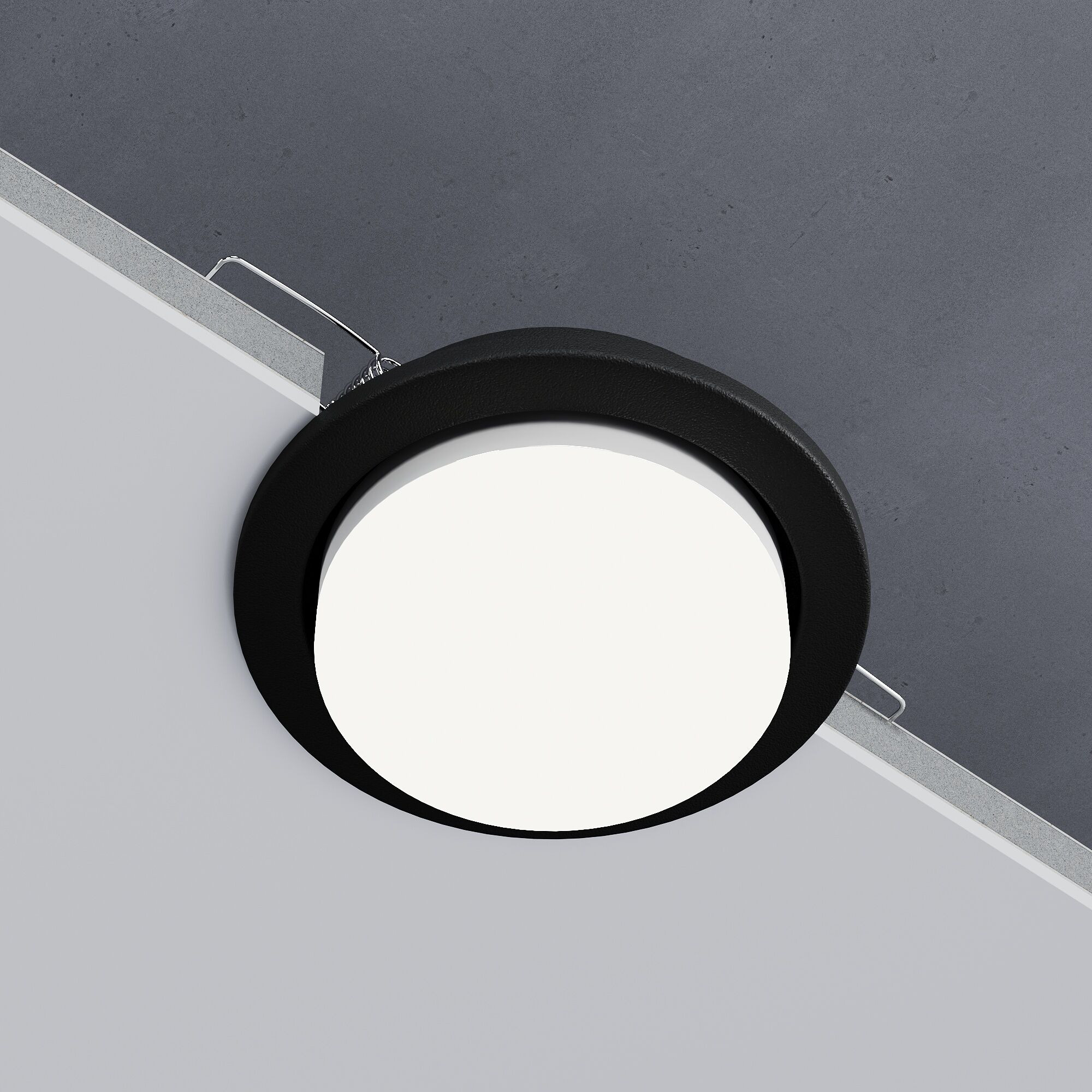 Точечный светильник Elektrostandard Circu 1035 GX53 WH (черный) — фото 2