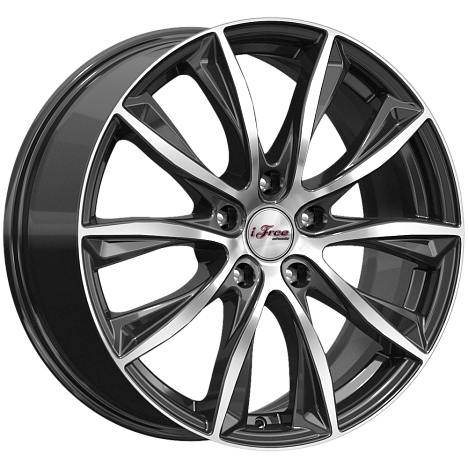 Литой диск iFree Кazaнтип 18x7.5" 5x114.3мм DIA 67.1мм ET 35мм BK