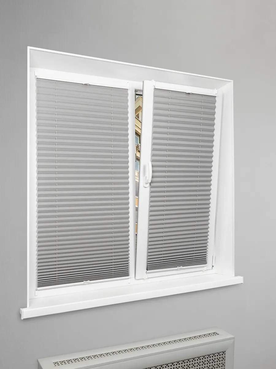 Штора-плиссе Lm Decor PK 280-07 38х160 (серый)