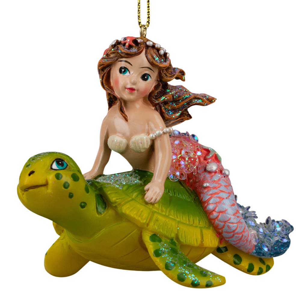 Елочная игрушка Erich Krause Decor. Русалочка и черепаха / 64472