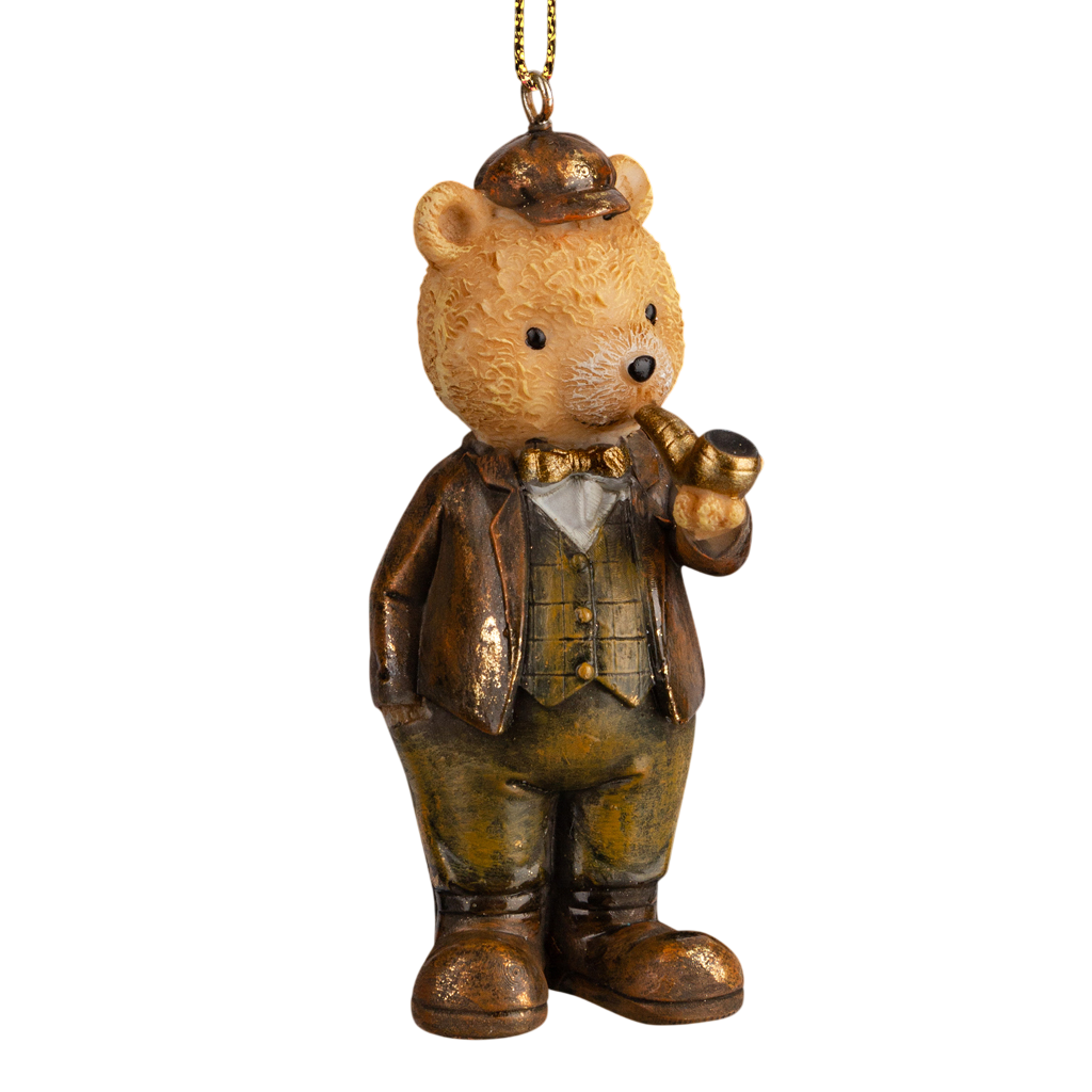 Елочная игрушка Erich Krause Decor. Медведь с трубкой / 64530