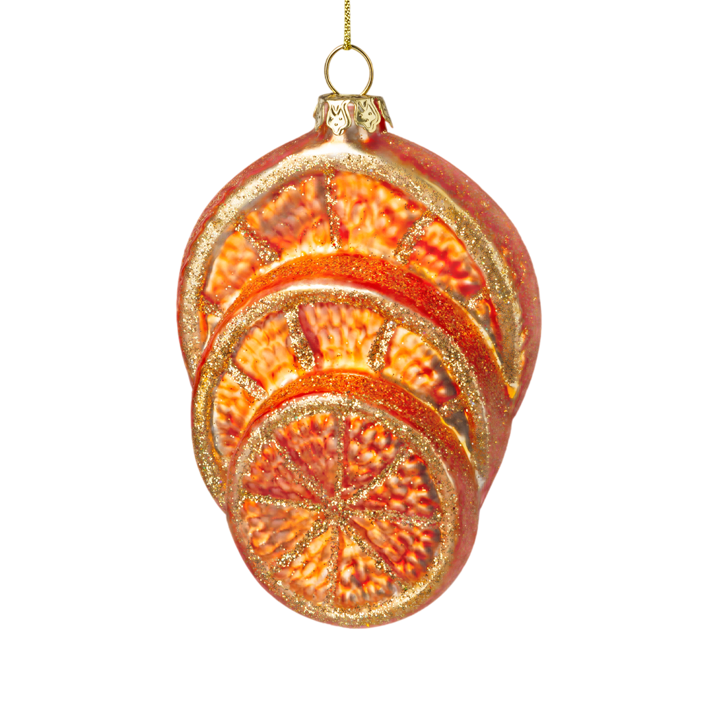 Елочная игрушка Erich Krause Decor. Дольки апельсина / 64454