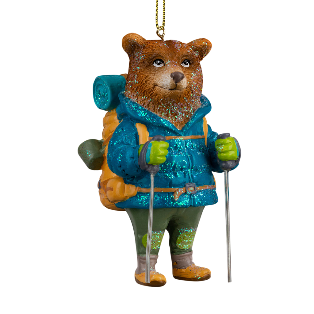 Елочная игрушка Erich Krause Decor. Медведь в походе / 64479