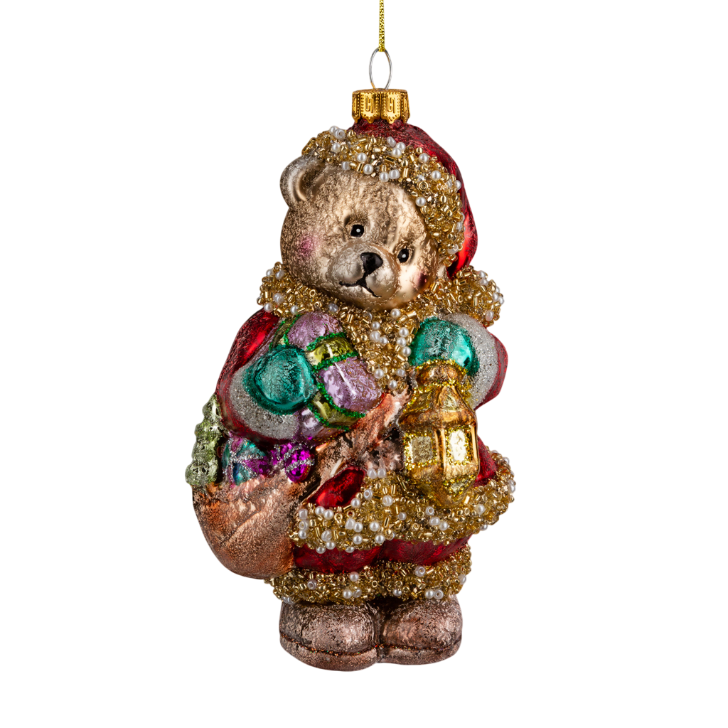 Елочная игрушка Erich Krause Decor. Мишка с подарками / 64417