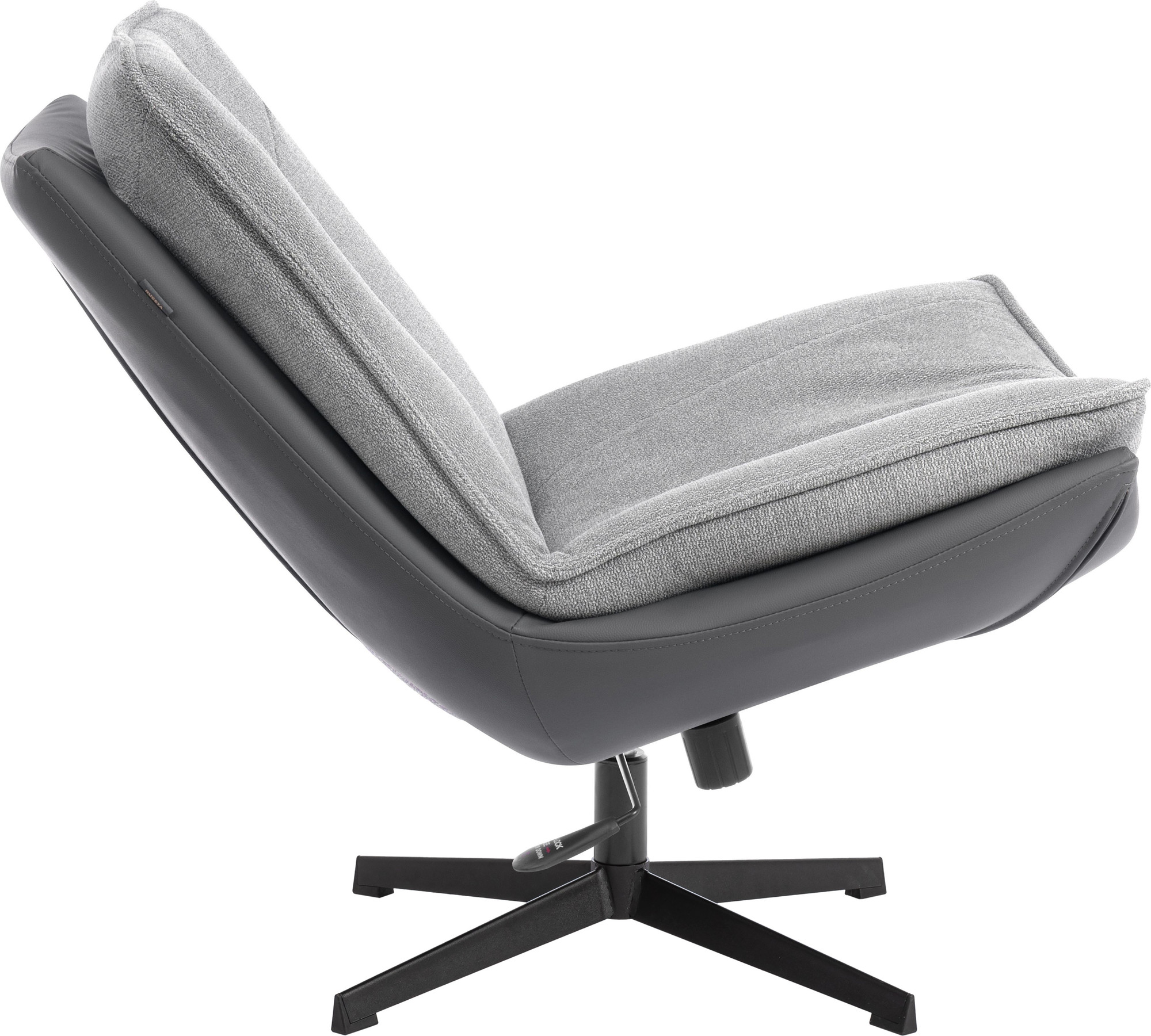 Кресло мягкое Tetchair Cosmo (светло-серый/графит) — фото 4