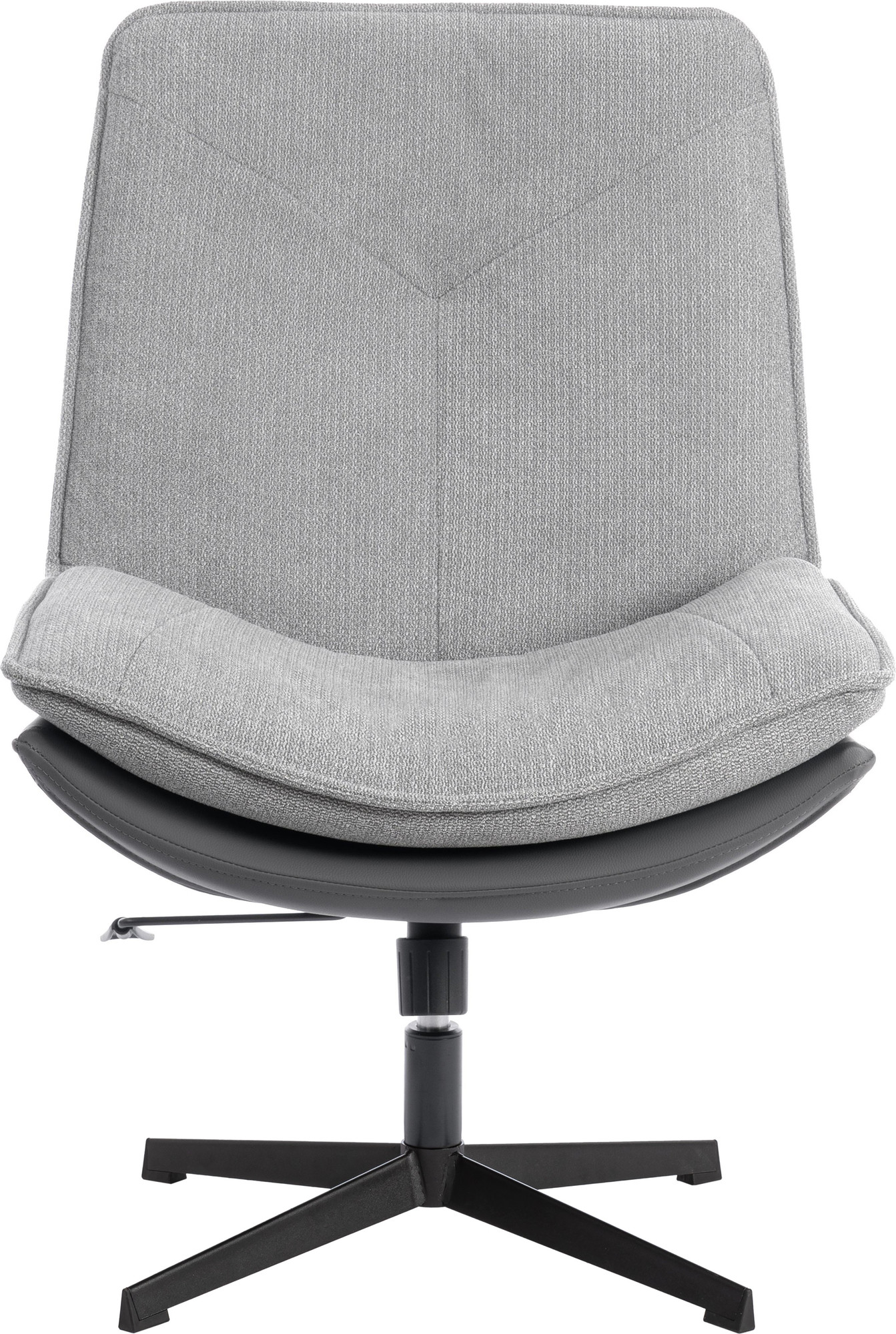 Кресло мягкое Tetchair Cosmo (светло-серый/графит) — фото 2