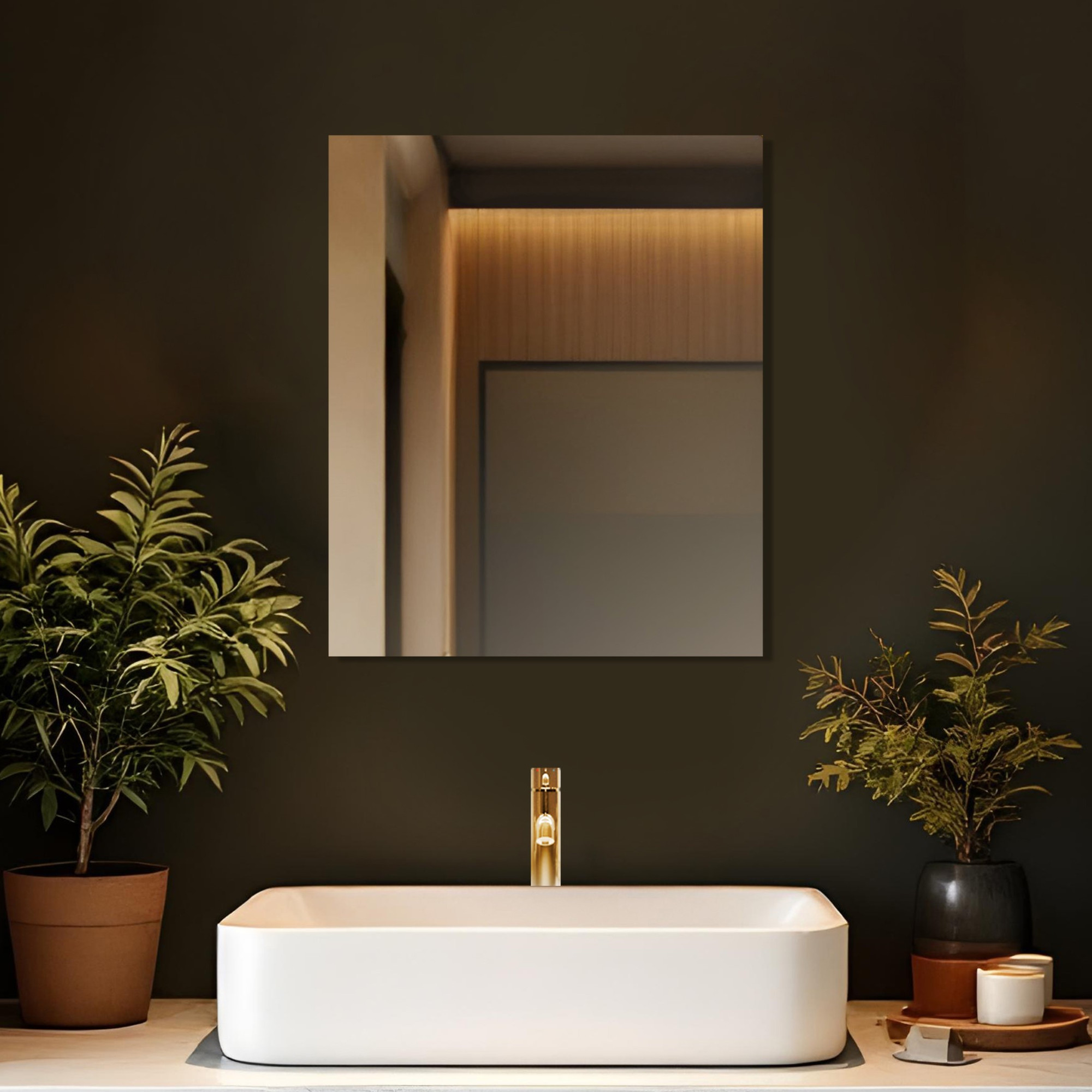 Зеркало Silver Mirrors Прямоугольник 50х60 / ФР-00000600 (с крепежом)