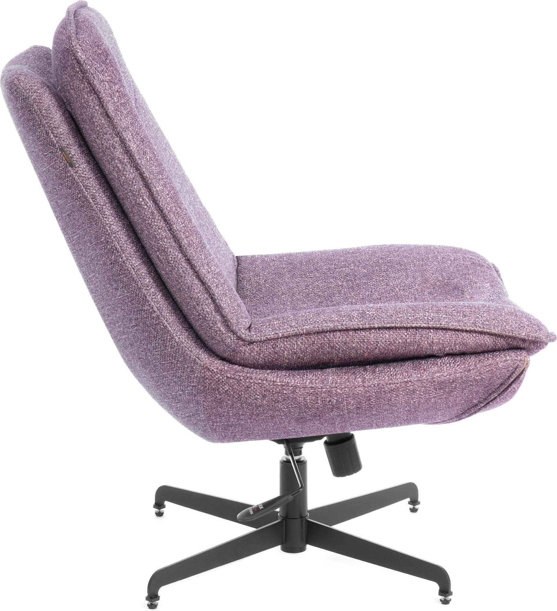 Кресло мягкое Tetchair Cosmo (велюр/букле, VT shape wood rose) — фото 2