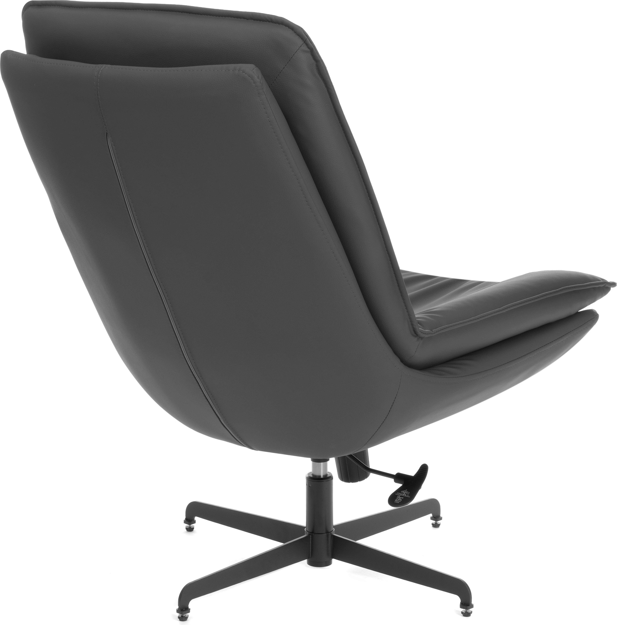 Кресло мягкое Tetchair Cosmo экокожа (графит) — фото 4