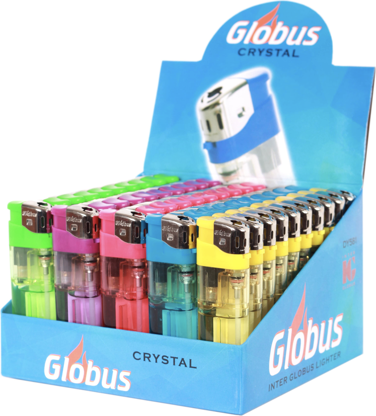 Пьезоэлектрическая газовая зажигалка Globus Crystal DY581 — фото 2