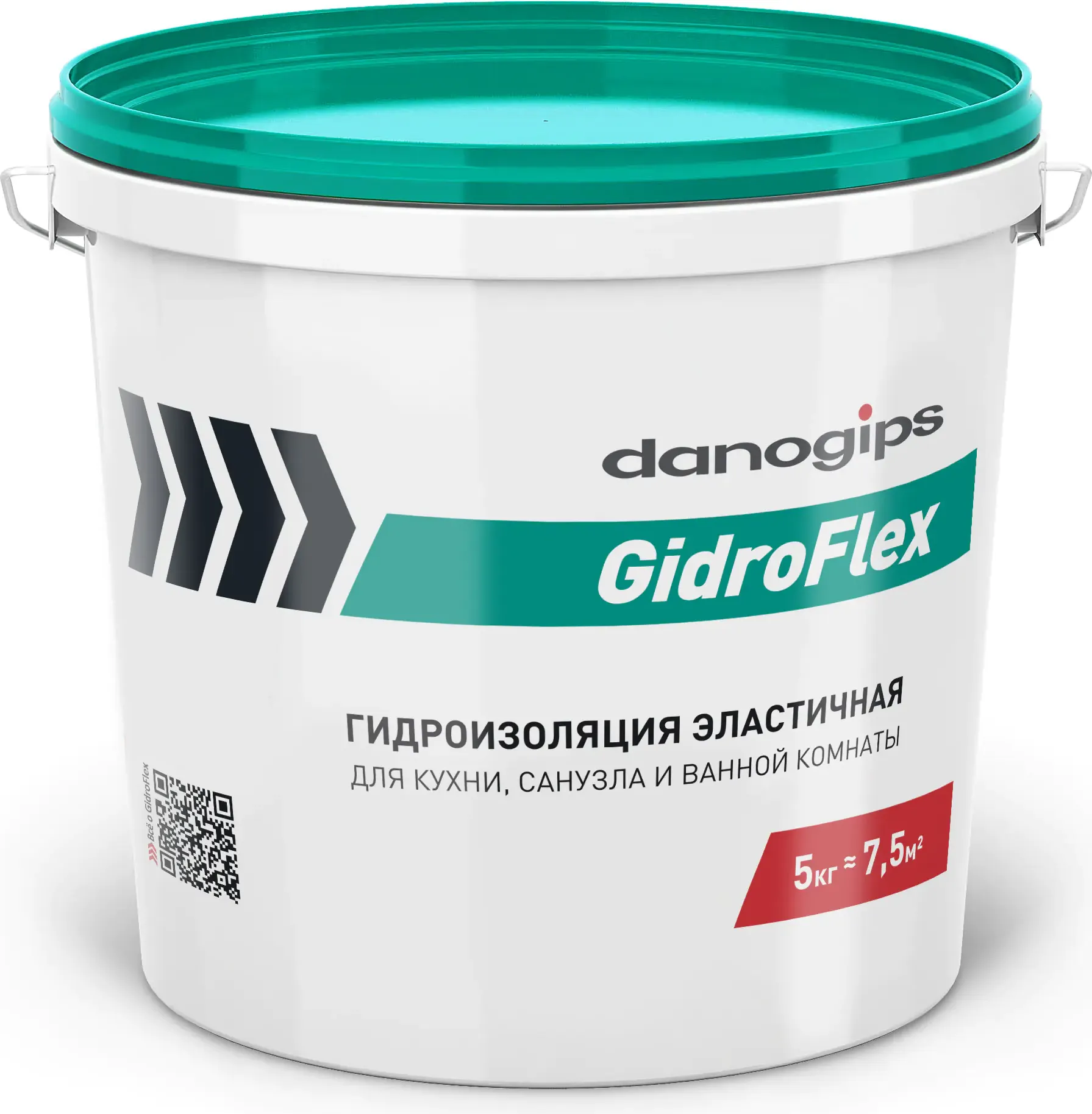 Гидроизоляционная мастика Danogips GidroFlex (5кг)