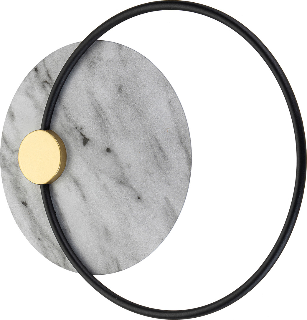 Бра ESCADA 10267/1LED (Black/Marble) — фото 4