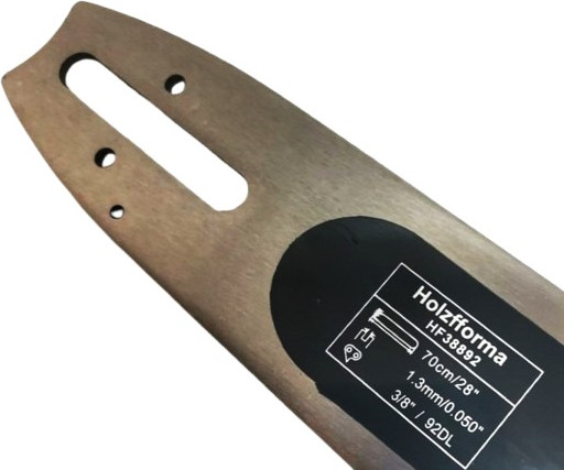 Шина для пилы Holzfforma 70см 3/8 1.3мм 46 зубьев Farmertec / HF38892 — фото 3