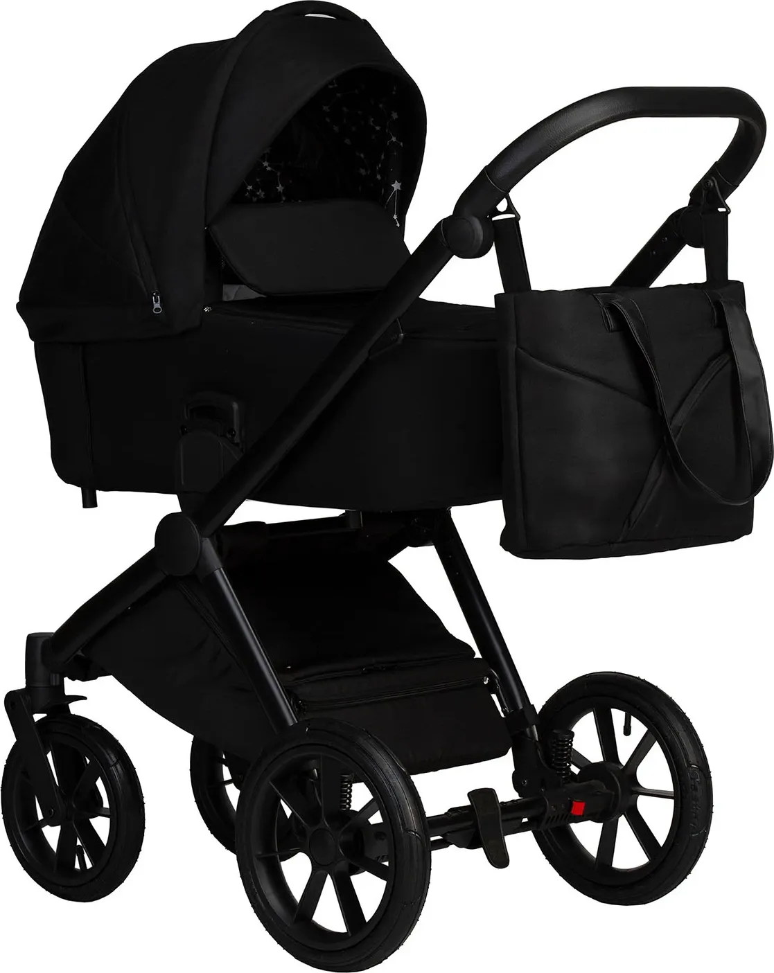 Детская универсальная коляска INDIGO Solio 2в1 So 06 (черный)