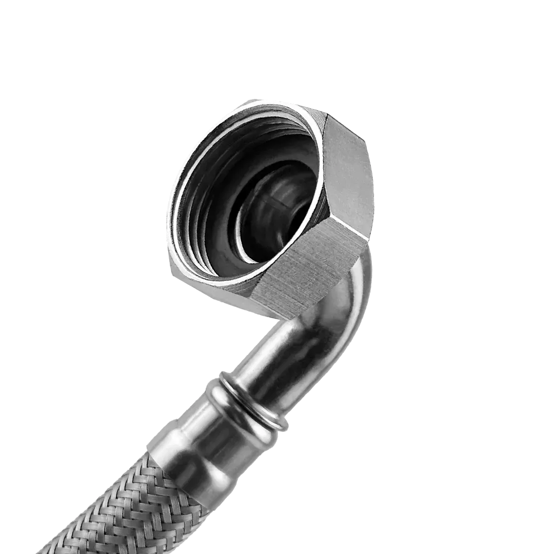 Шланг для насосной станции Maxpump Антивибрационный с коленом 80см / AB-2000026330011 — фото 5