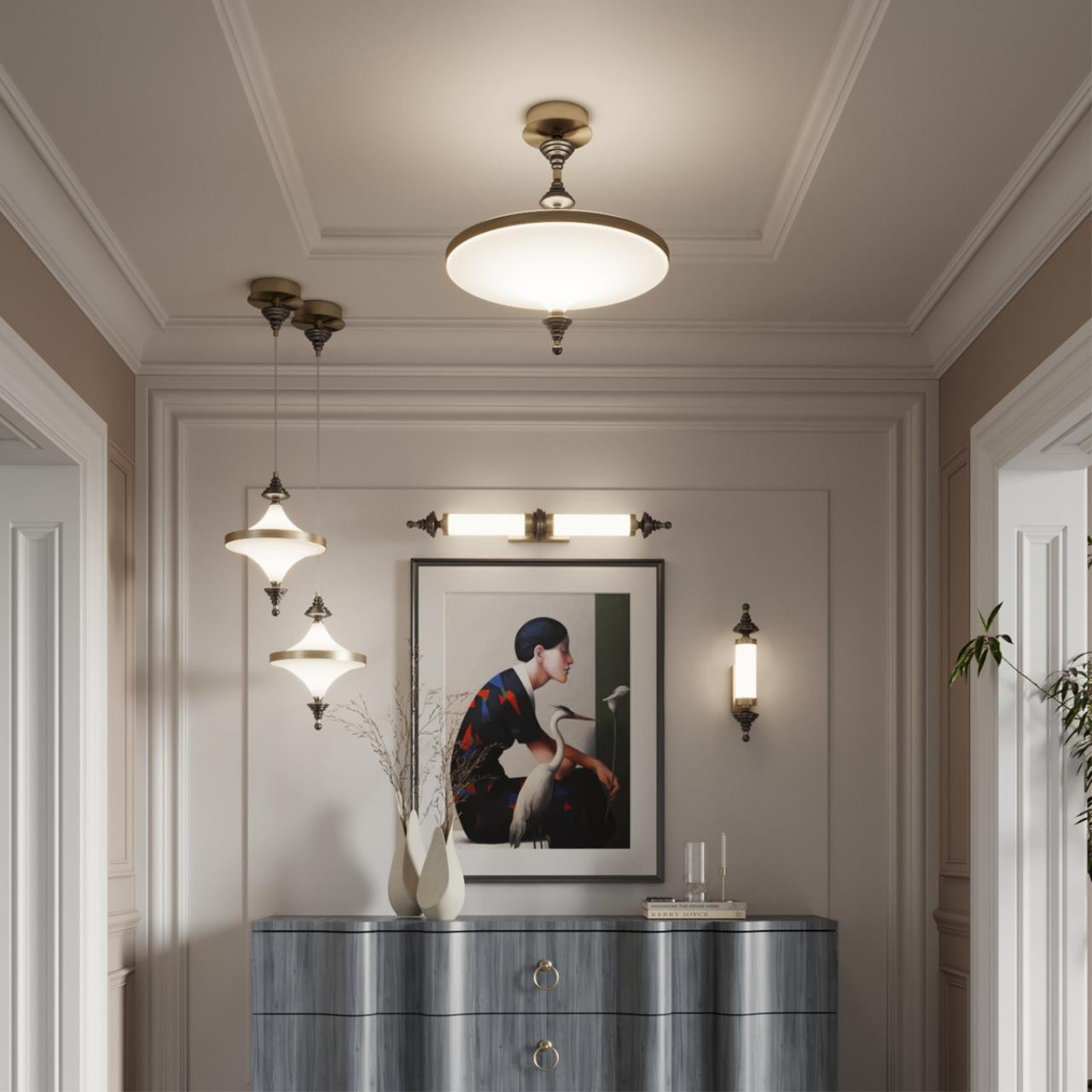 Потолочный светильник Odeon Light Ula 5404/43CL — фото 4