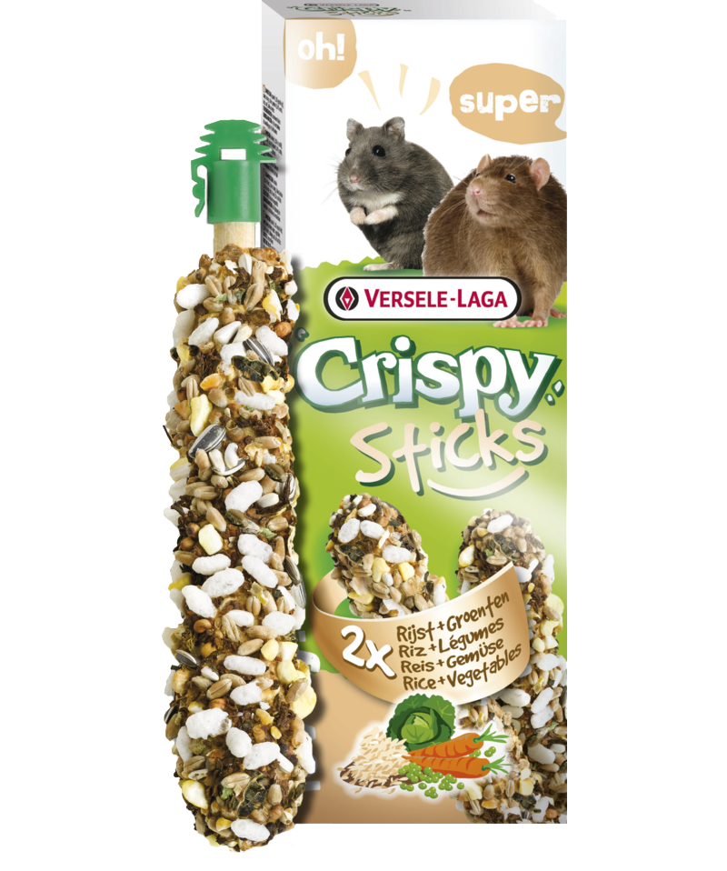 Лакомство для грызунов Versele-Laga Crispy Sticks / 462068 (110г) — фото 2