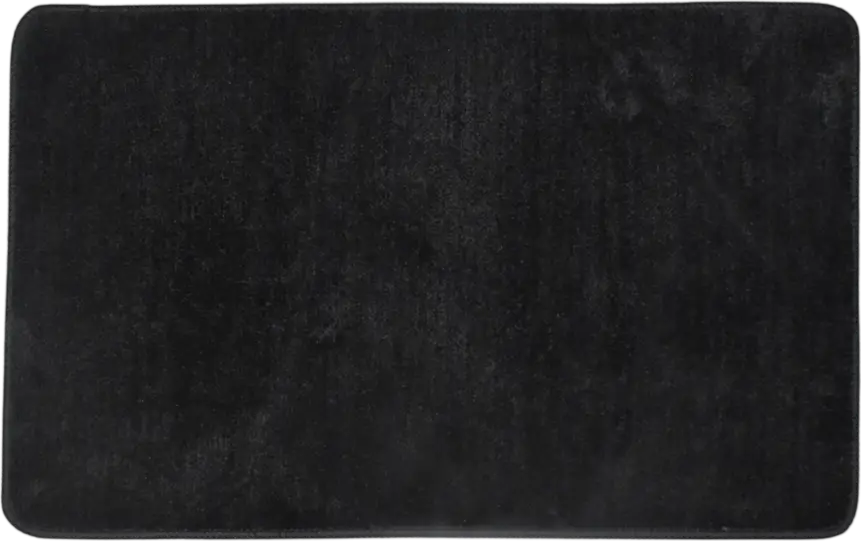 Коврик для ванной SWENSA Presto 50x80см / BSM-1411BLK-B (черный)
