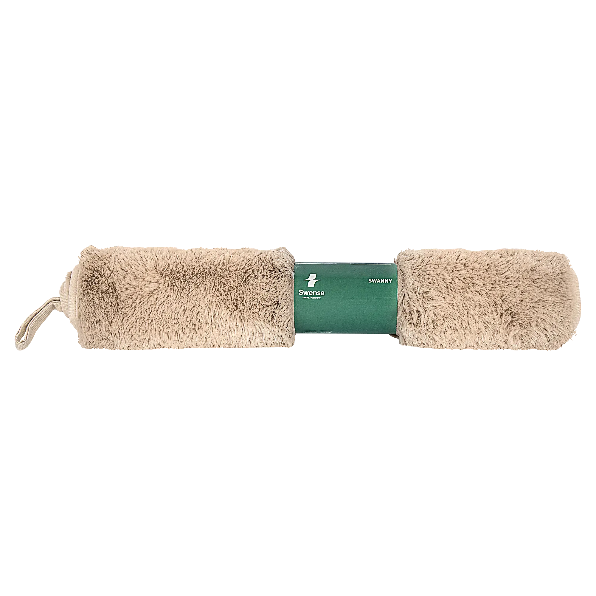Коврик для ванной SWENSA Swanny Moon 4 50x50см / SWM-2400BG-T (серый/бежевый) — фото 4