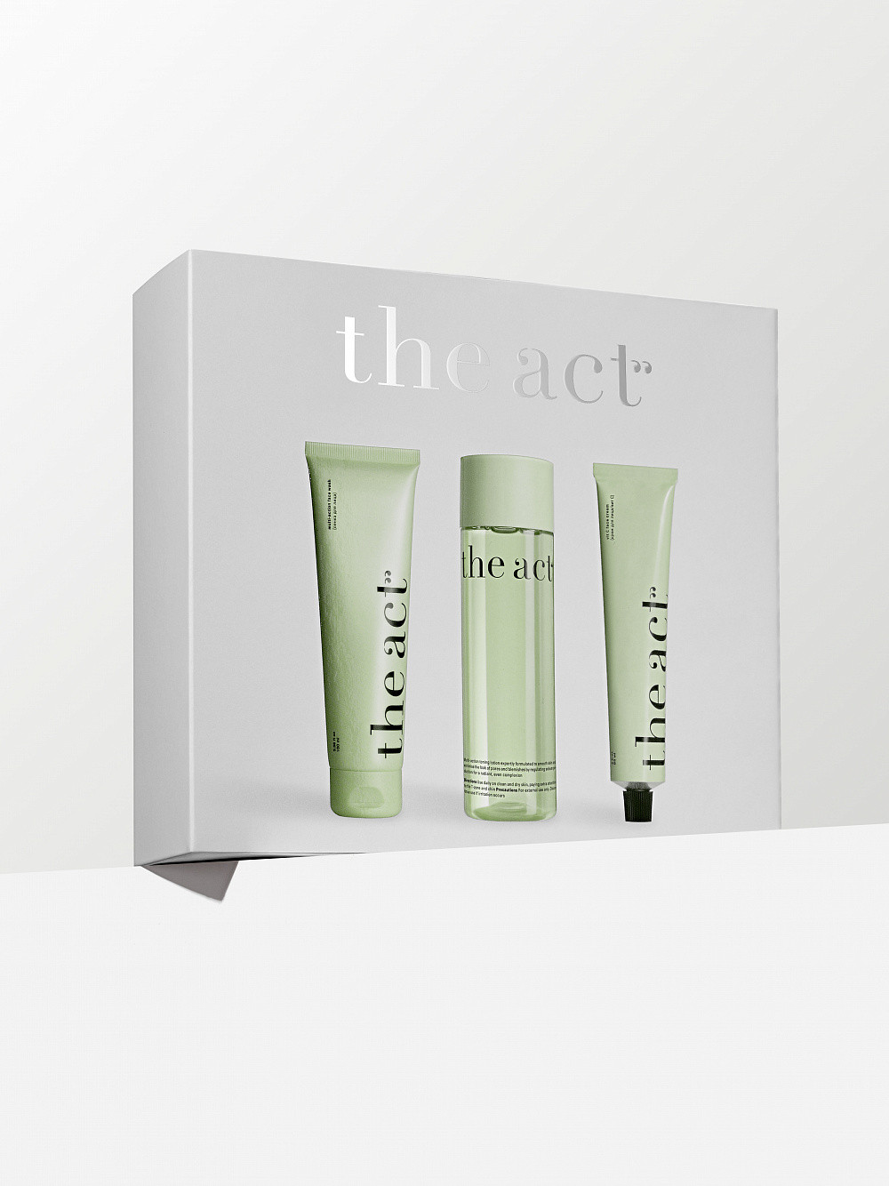 Набор косметики для лица The Act Пенка+тоник+крем с витамином C — фото 4